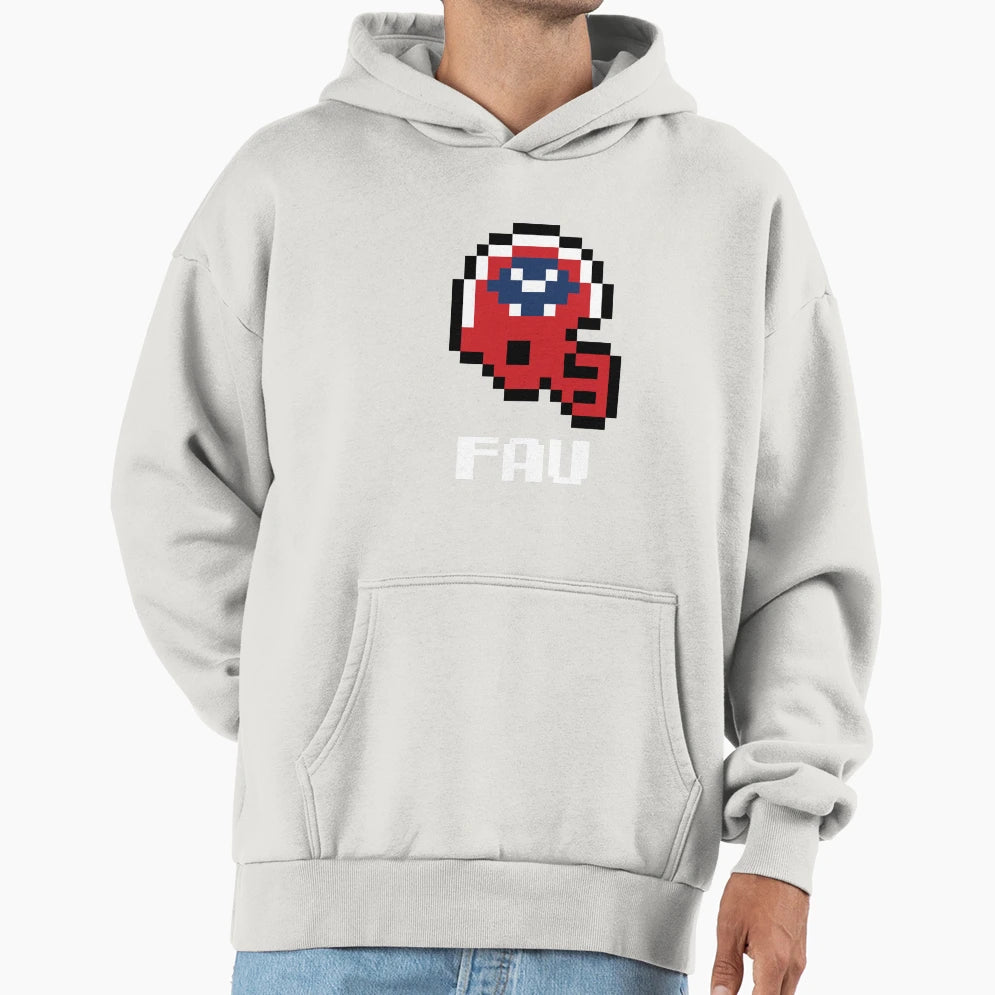 Florida Atlantic Owls Tecmo Super Hoodie - Casual Everyday Wear Men Women - T-Shirt, Sweatshirt, Hoodie