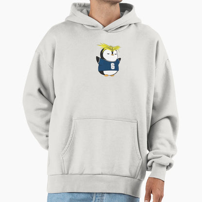Penguin Varsity Hoodie - Minimalist Print Unisex - T-Shirt, Sweatshirt, Hoodie