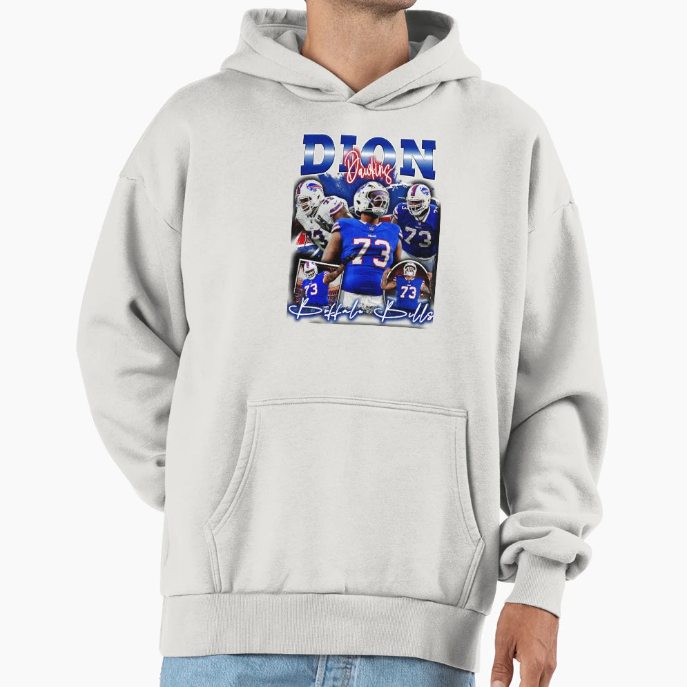 Dion Dawkins Hoodie - Custom Art Print for Adults - T-Shirt, Sweatshirt, Hoodie