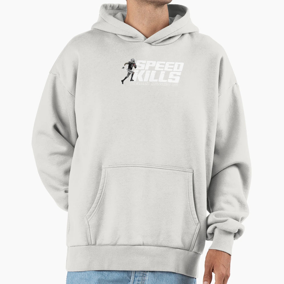 Speed Kills Henry Ruggs Hoodie - Custom Art Print Unisex - T-Shirt, Sweatshirt, Hoodie