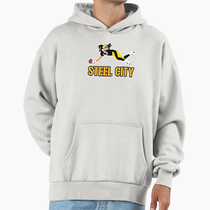 Steel Curtain Stillers Hoodie - Casual Everyday Wear for Adults - T-Shirt, Sweatshirt, Hoodie