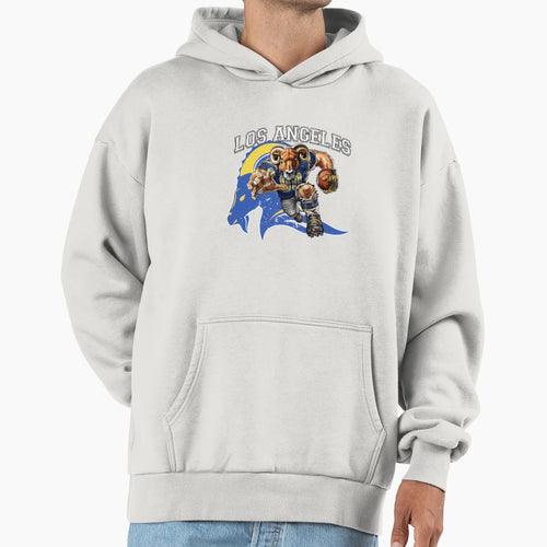 Los Angeles Football Hoodie - Custom Art Print for Adults - T-Shirt, Sweatshirt, Hoodie