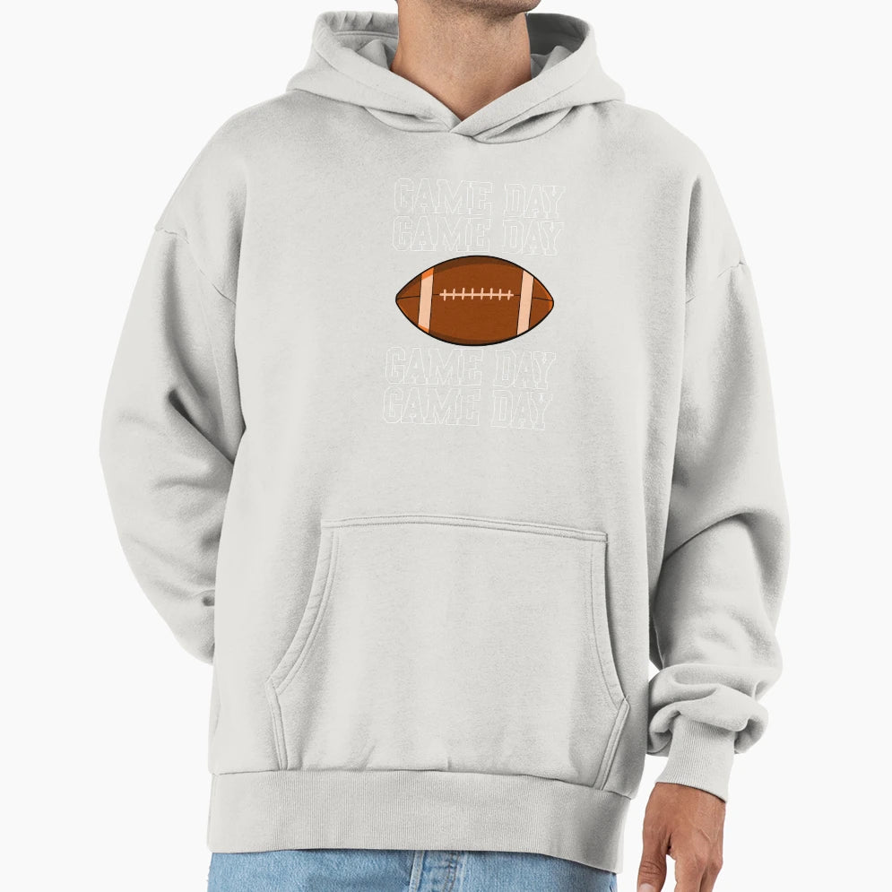 Game Day Football Hoodie - Fun Novelty Design Unisex - T-Shirt, Sweatshirt, Hoodie