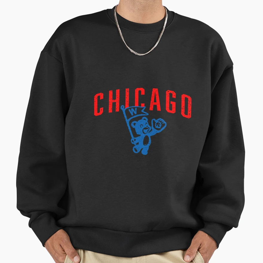 Chicago Sweatshirt - Unique Graphic for Adults - T-Shirt, Sweatshirt, Hoodie