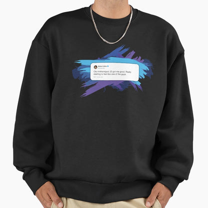 Ola Mishamigos Blue Sweatshirt - Fun Novelty Design for Adults - T-Shirt, Sweatshirt, Hoodie