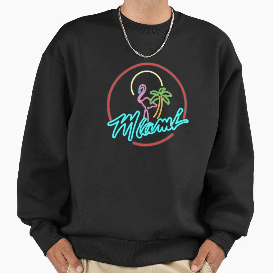 Miami Sweatshirt - Streetwear Style Unisex - T-Shirt, Sweatshirt, Hoodie