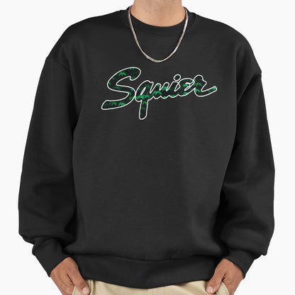 Squier Guitars Logo Sweatshirt - Graphic Print for Adults - T-Shirt, Sweatshirt, Hoodie