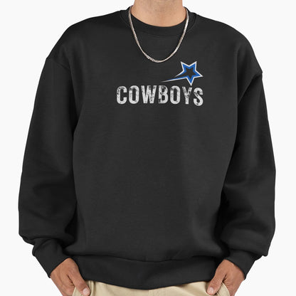 Western Cowboy Spirit Fan Art Sweatshirt - Streetwear Style for Adults - T-Shirt, Sweatshirt, Hoodie