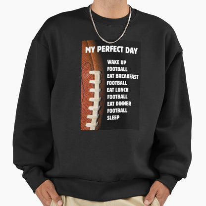 Sport Food And Fantastic Football Sweatshirt - Minimalist Print for Adults - T-Shirt, Sweatshirt, Hoodie