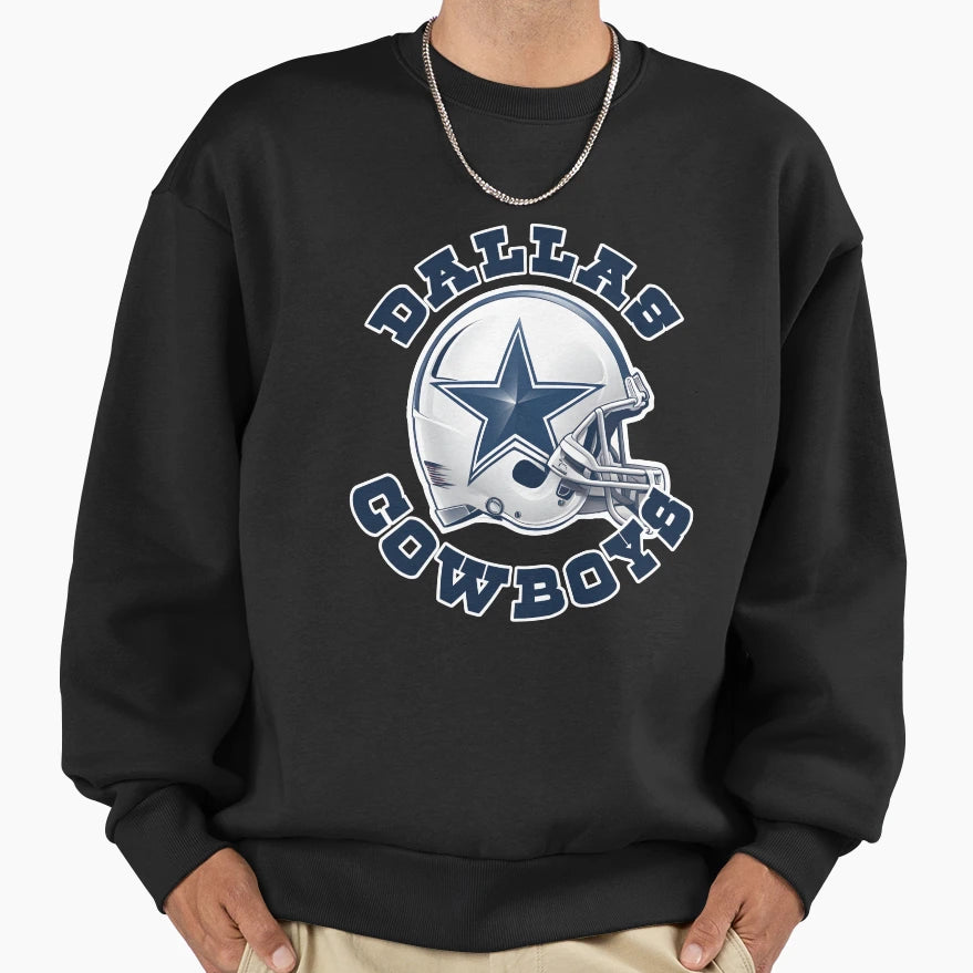 Dallas Cowboys Nfl Sweatshirt - Trendy Graphic Unisex - T-Shirt, Sweatshirt, Hoodie