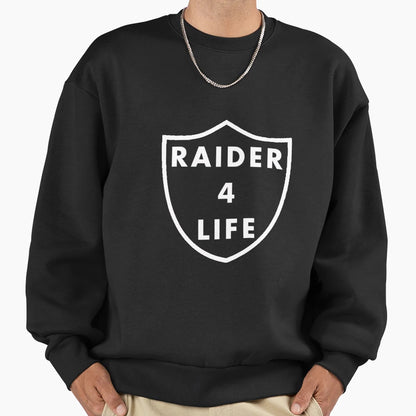 Raider4 Life Nation Sweatshirt - Aesthetic Graphic for Adults - T-Shirt, Sweatshirt, Hoodie