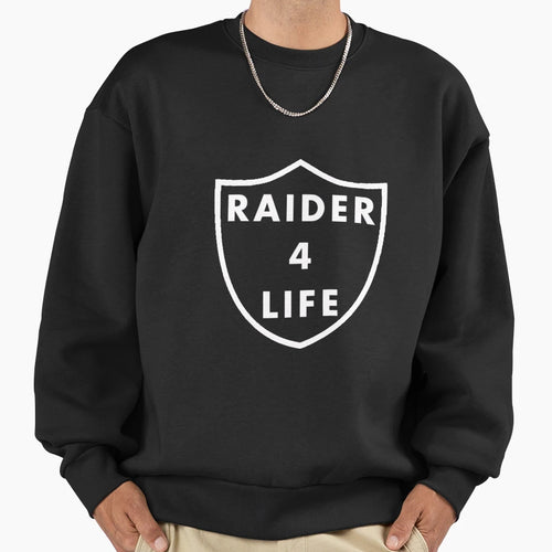 Raider4 Life Nation Sweatshirt - Aesthetic Graphic for Adults - T-Shirt, Sweatshirt, Hoodie