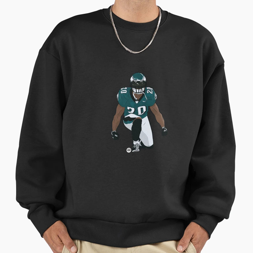 Weapon X Brian Dawkins Sweatshirt - Aesthetic Graphic Men Women - T-Shirt, Sweatshirt, Hoodie