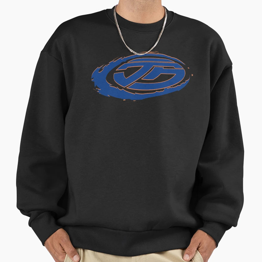 Teku Japanese Logo Bordered Sweatshirt - Custom Art Print for Adults - T-Shirt, Sweatshirt, Hoodie