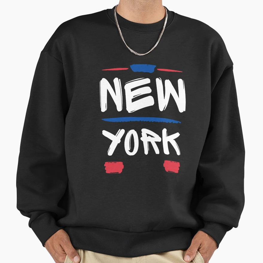 New York City Sweatshirt - Casual Everyday Wear Unisex - T-Shirt, Sweatshirt, Hoodie