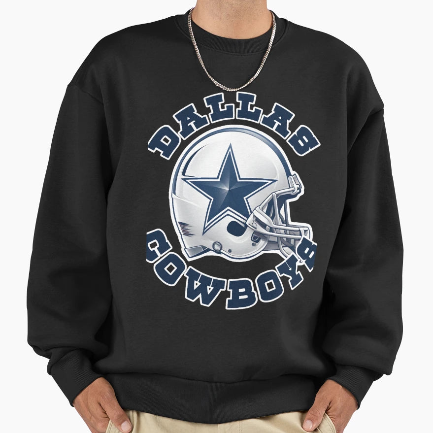 Dallas Cowboys Nfl Sweatshirt - Fun Novelty Design Men Women - T-Shirt, Sweatshirt, Hoodie