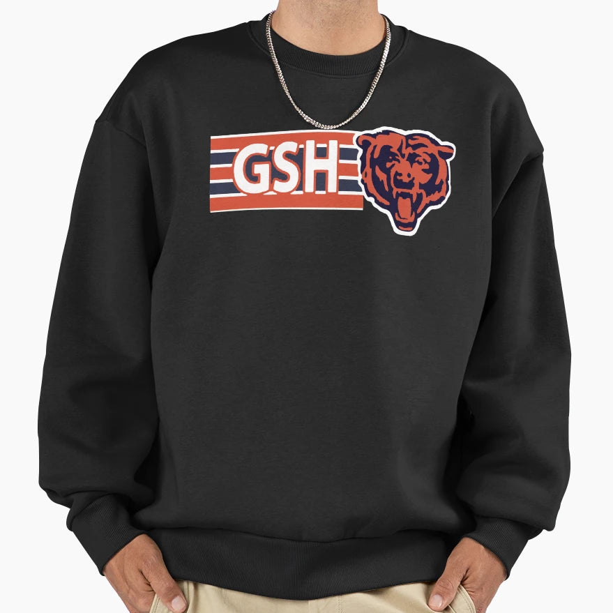 Chicago Bear Gsh Sweatshirt - Streetwear Style for Adults - T-Shirt, Sweatshirt, Hoodie