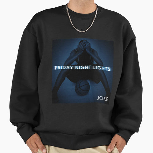 J Cole 2014 Friday Night Lights Sweatshirt - Casual Everyday Wear Men Women - T-Shirt, Sweatshirt, Hoodie