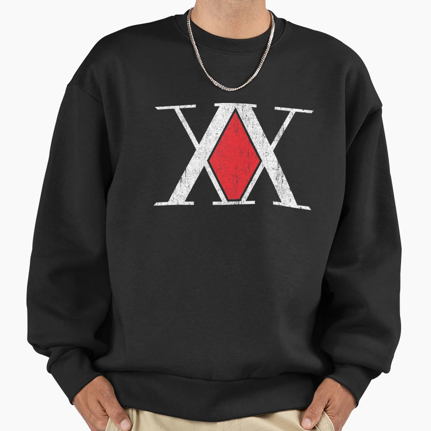 Hunterr X Symbol Sweatshirt - Minimalist Print for Adults - T-Shirt, Sweatshirt, Hoodie
