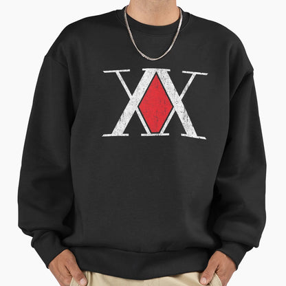 Hunterr X Symbol Sweatshirt - Minimalist Print for Adults - T-Shirt, Sweatshirt, Hoodie