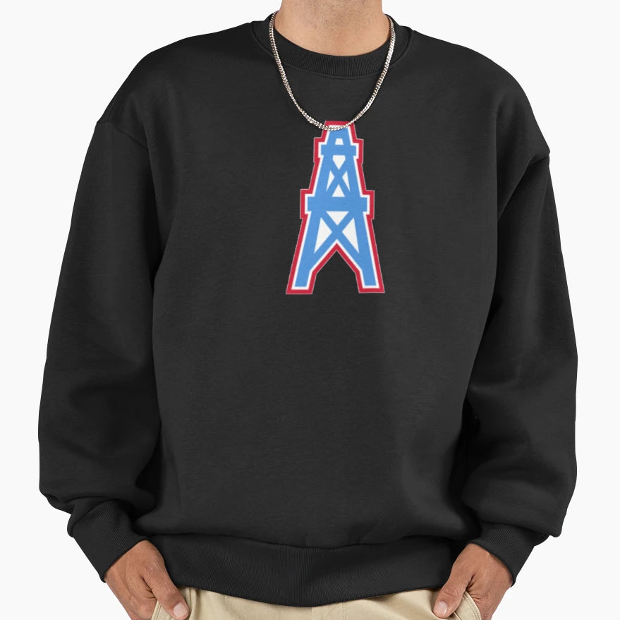 Houston Oilers Sweatshirt - Streetwear Style for Adults - T-Shirt, Sweatshirt, Hoodie