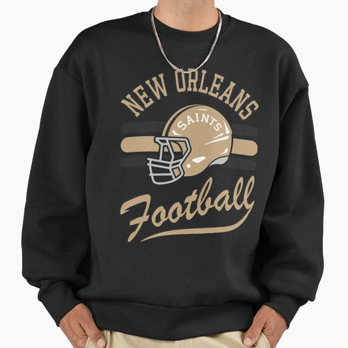 Art New Orleans Saints Sweatshirt - Aesthetic Graphic for Adults - T-Shirt, Sweatshirt, Hoodie