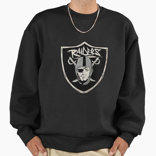 Raiders Football Sweatshirt - Casual Everyday Wear Unisex - T-Shirt, Sweatshirt, Hoodie
