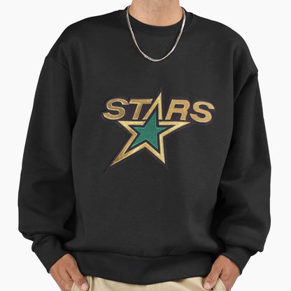 Art Dallas Stars Sweatshirt - Unique Graphic Unisex - T-Shirt, Sweatshirt, Hoodie