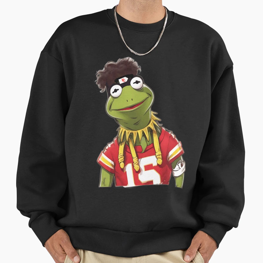 PM Kermit Meme Sweatshirt - Trendy Graphic Unisex - T-Shirt, Sweatshirt, Hoodie