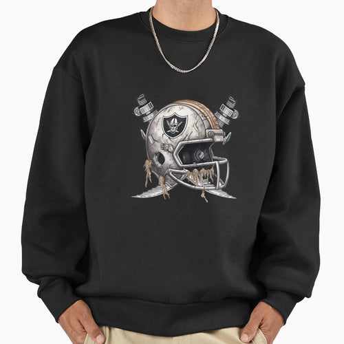 Las Vegas Football Helmet Sweatshirt - Fun Novelty Design Men Women - T-Shirt, Sweatshirt, Hoodie