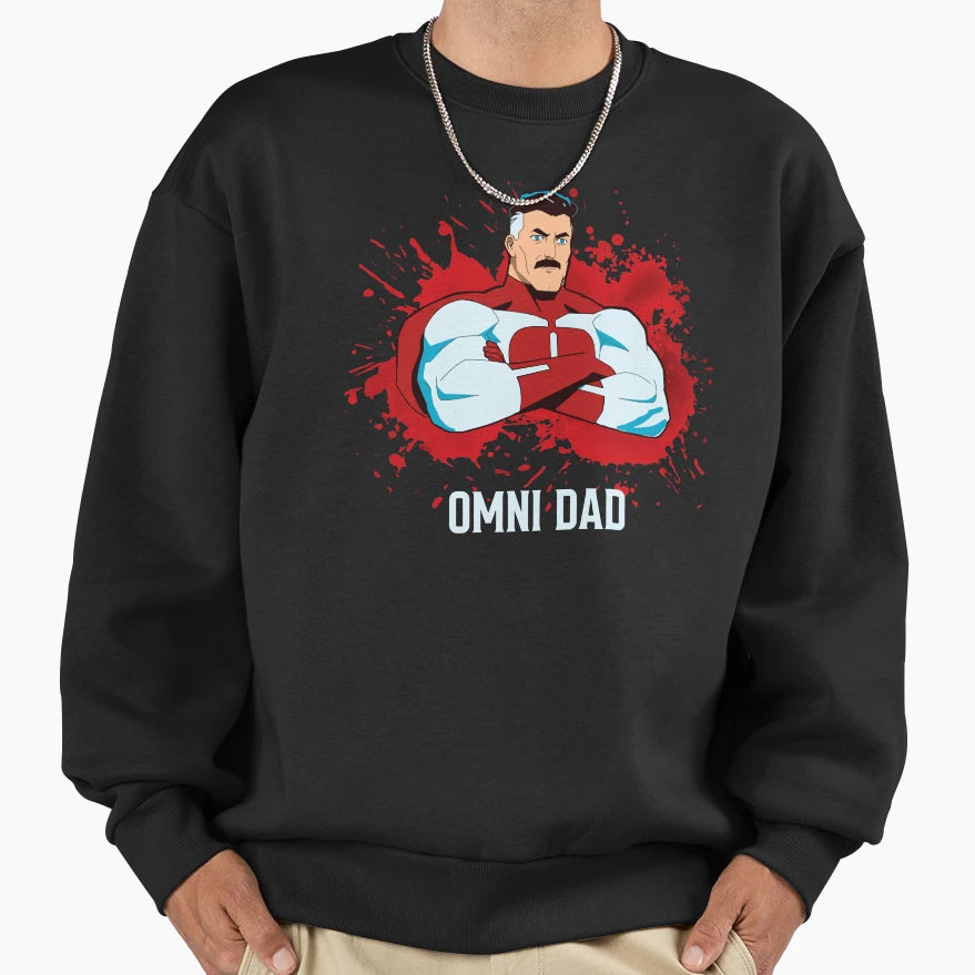 Omni Dad Sweatshirt - Streetwear Style for Adults - T-Shirt, Sweatshirt, Hoodie