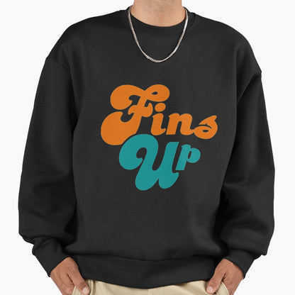 Fins Up Sweatshirt - Streetwear Style for Adults - T-Shirt, Sweatshirt, Hoodie