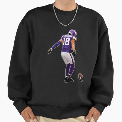 JJ 18 Celebrate Touchdown Sweatshirt - Graphic Print Unisex - T-Shirt, Sweatshirt, Hoodie