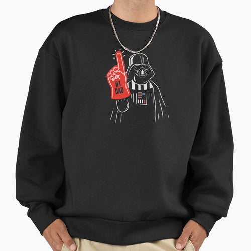 1 Dad Sweatshirt - Novelty Apparel Unisex - T-Shirt, Sweatshirt, Hoodie