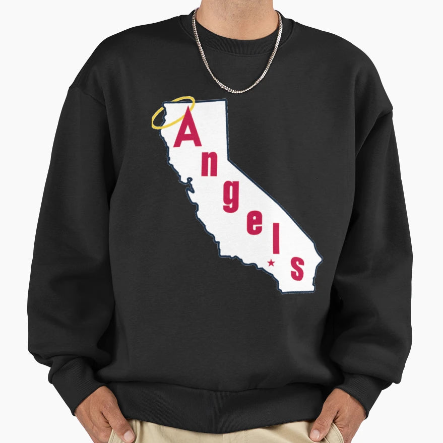 Throwback California Sweatshirt - Casual Everyday Wear Unisex - T-Shirt, Sweatshirt, Hoodie