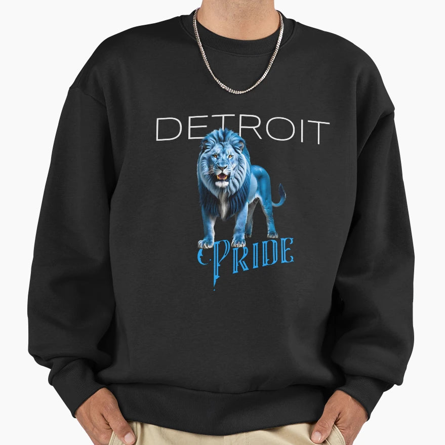 Detroit Pride Sweatshirt - Casual Everyday Wear for Adults - T-Shirt, Sweatshirt, Hoodie