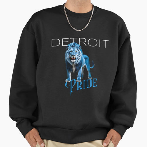 Detroit Pride Sweatshirt - Casual Everyday Wear for Adults - T-Shirt, Sweatshirt, Hoodie