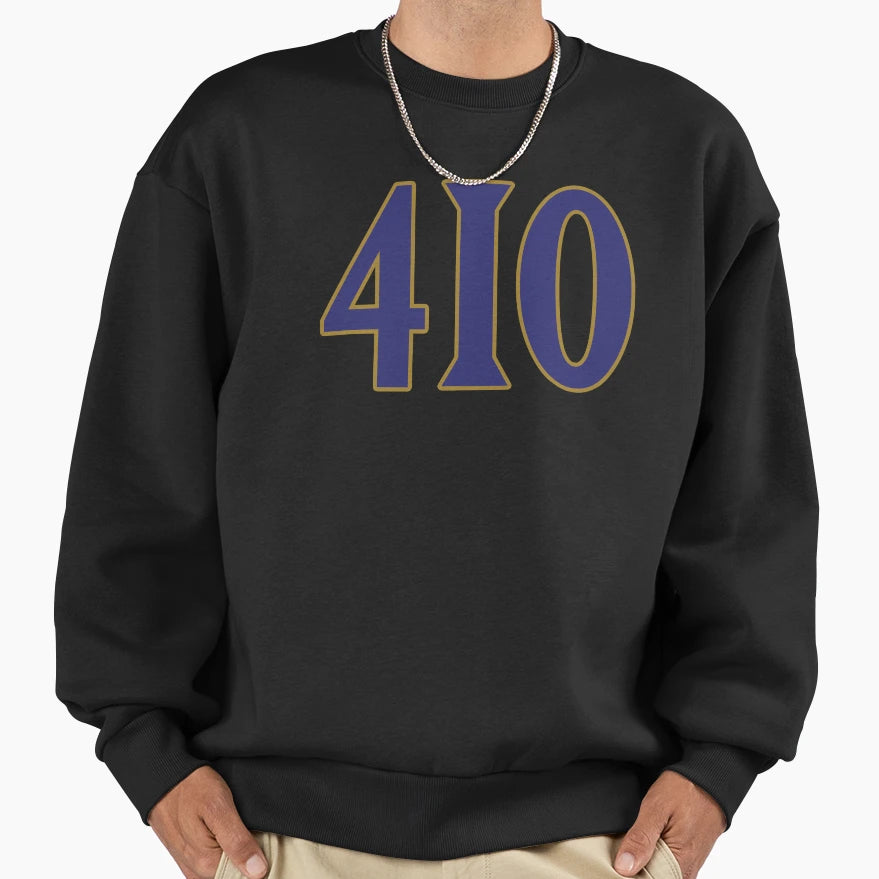 Baltimore Lyfe 410 Sweatshirt - Minimalist Print Unisex - T-Shirt, Sweatshirt, Hoodie