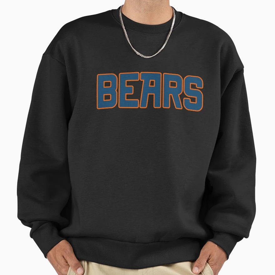 Chicago Bears Sweatshirt - Graphic Print for Adults - T-Shirt, Sweatshirt, Hoodie
