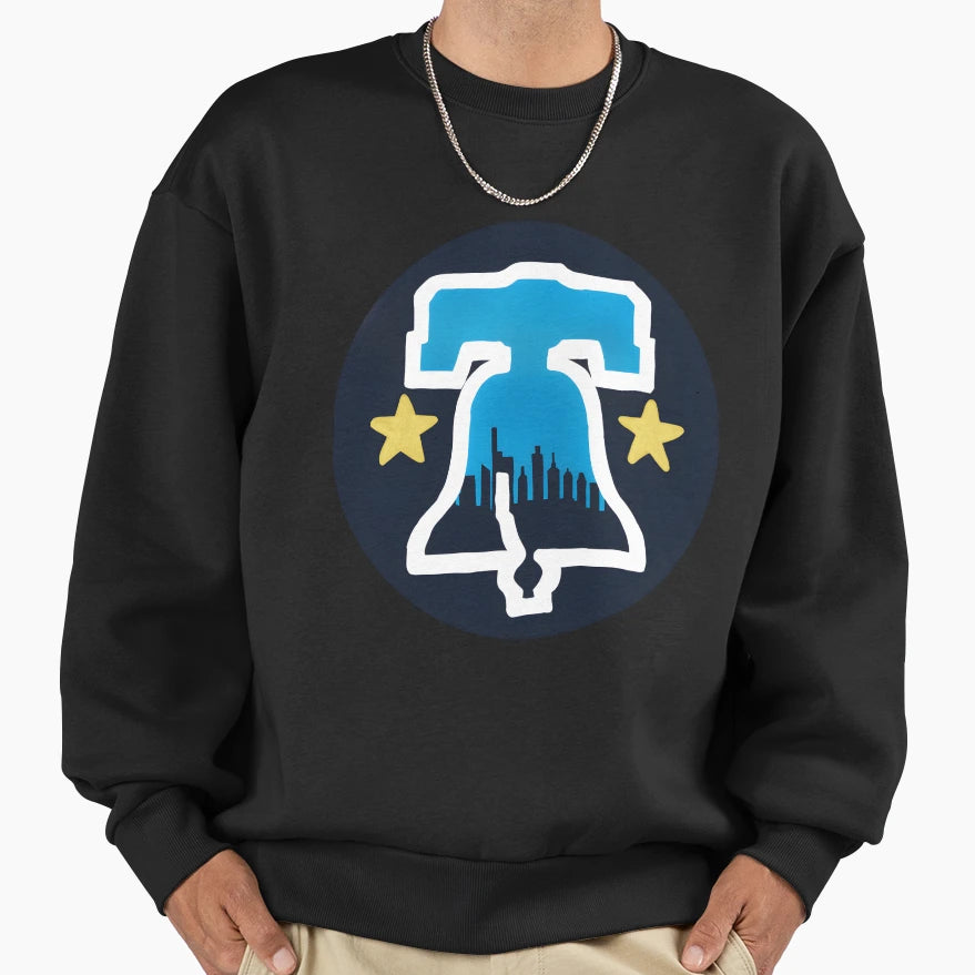 Phillies City Connect Bell Sweatshirt - Casual Everyday Wear for Adults - T-Shirt, Sweatshirt, Hoodie