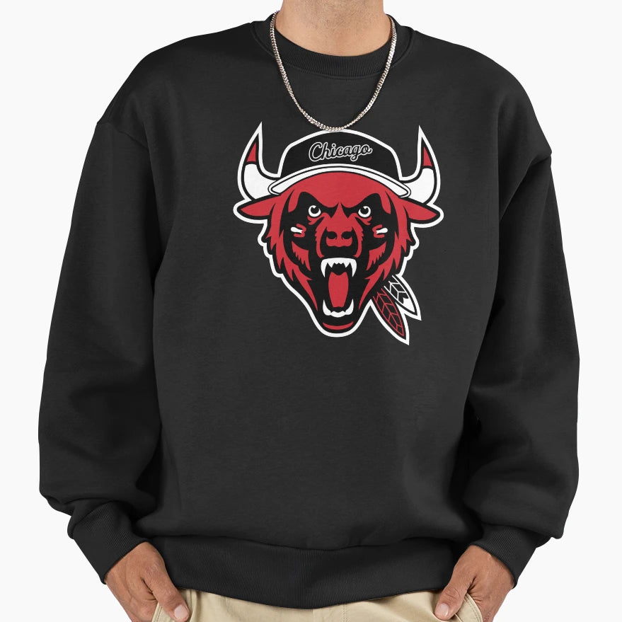 Chicago Beast South Sweatshirt - Casual Everyday Wear Men Women - T-Shirt, Sweatshirt, Hoodie