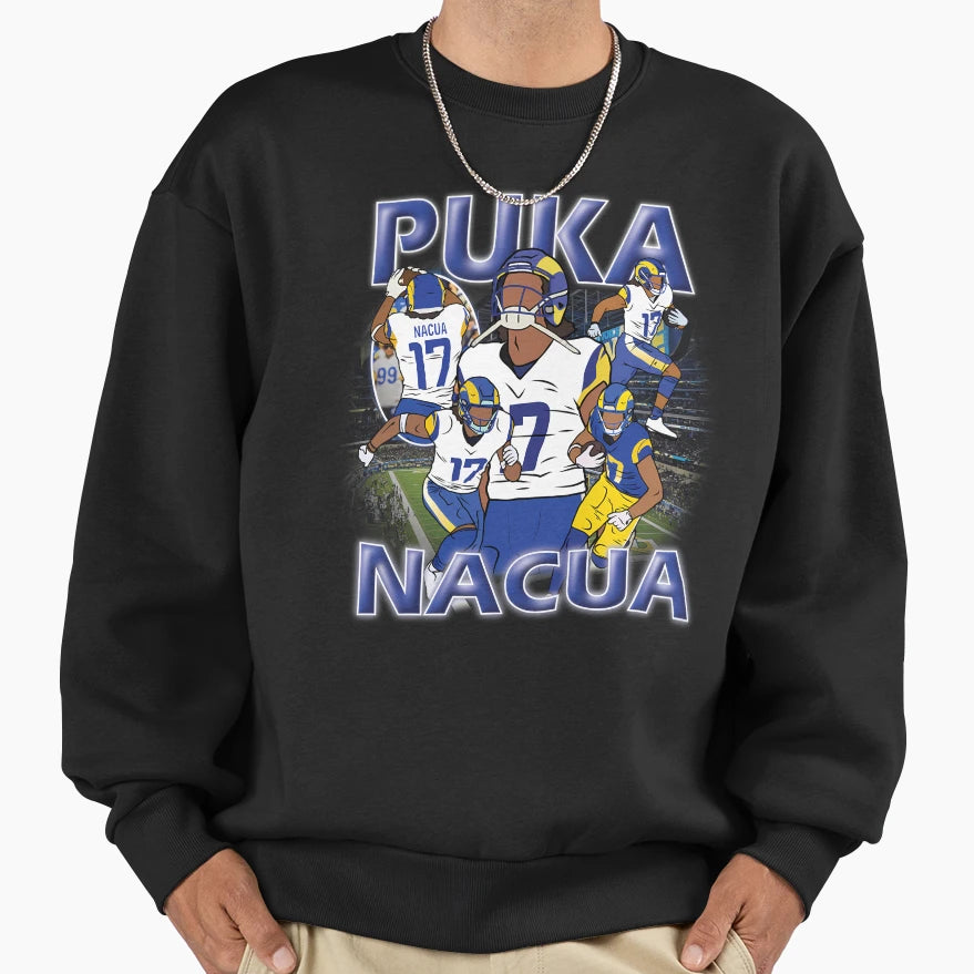 Puka Nacua Sweatshirt - Novelty Apparel for Adults - T-Shirt, Sweatshirt, Hoodie