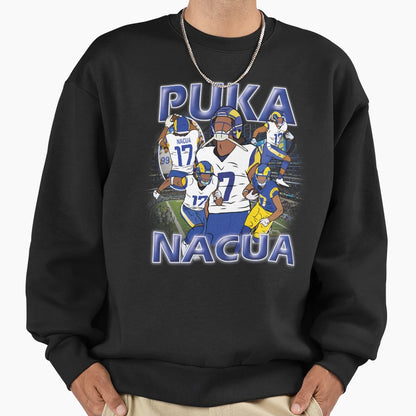 Puka Nacua Sweatshirt - Novelty Apparel for Adults - T-Shirt, Sweatshirt, Hoodie