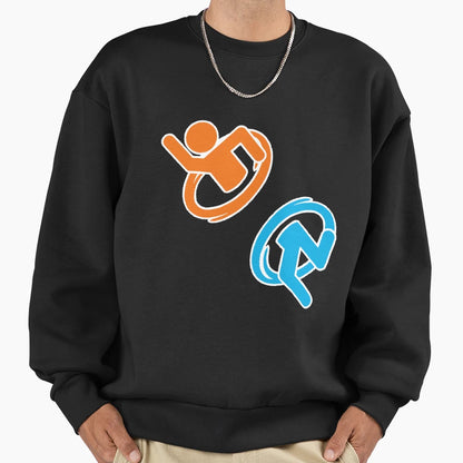Portal Stick Figure Sweatshirt - Streetwear Style Men Women - T-Shirt, Sweatshirt, Hoodie