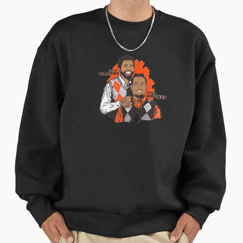 CW Rome Odunze Duo Portrait Sweatshirt - Minimalist Print Men Women - T-Shirt, Sweatshirt, Hoodie