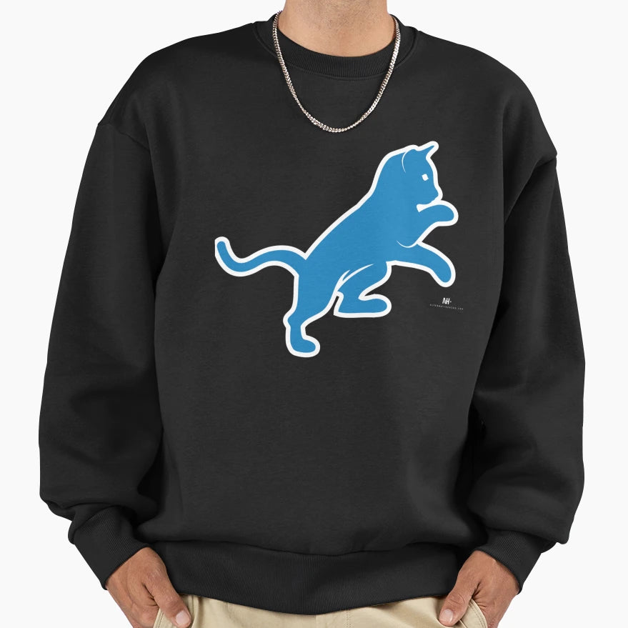 Motor City Kitties Sweatshirt - Fun Novelty Design Unisex - T-Shirt, Sweatshirt, Hoodie