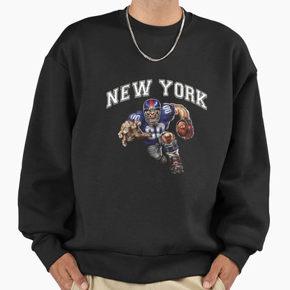 New York Football Sweatshirt - Unique Graphic for Adults - T-Shirt, Sweatshirt, Hoodie