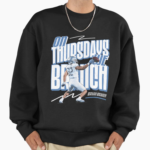 Brian Detroit Thursdays We Branch Sweatshirt - Unique Graphic Men Women - T-Shirt, Sweatshirt, Hoodie