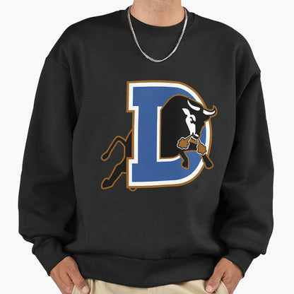 Durham Bulls Sweatshirt - Minimalist Print for Adults - T-Shirt, Sweatshirt, Hoodie