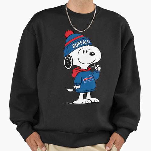 Snoopy Buffalo Billssnoopy Sweatshirt - Unique Graphic for Adults - T-Shirt, Sweatshirt, Hoodie